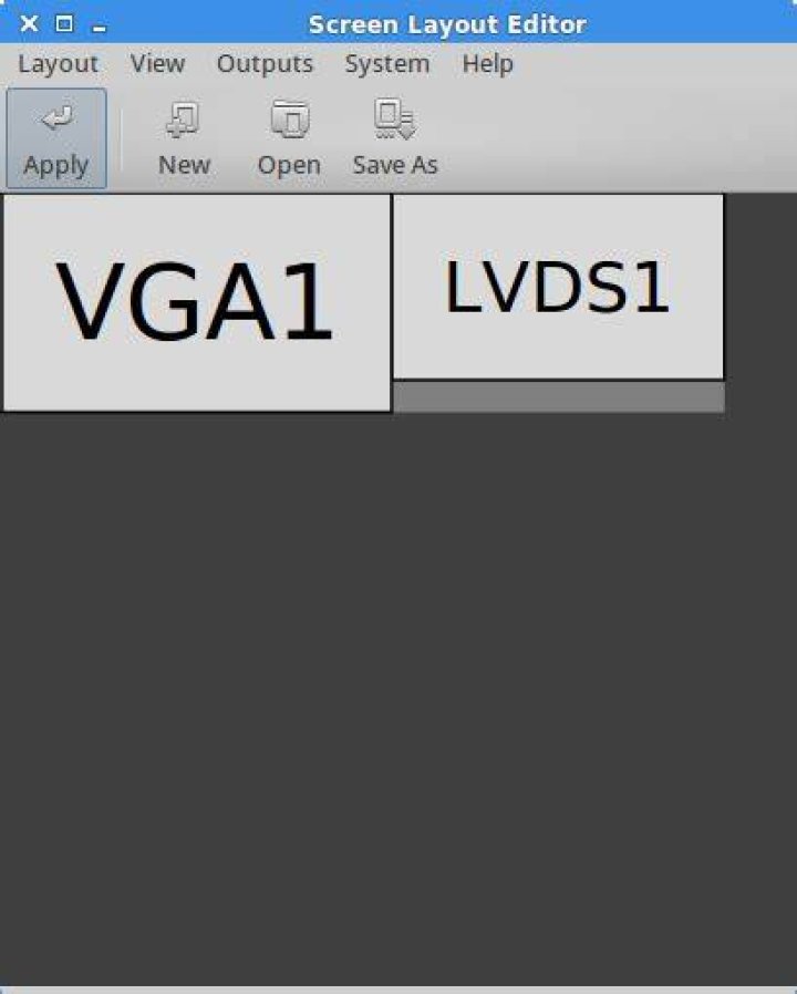 How to tell Xubuntu not to clone but to expand the laptop display to the external one?