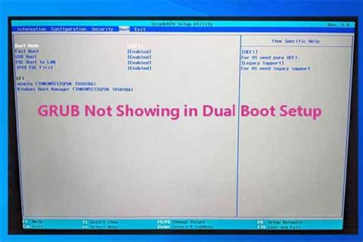How to turn off the computer from the GRUB screen in dual boot