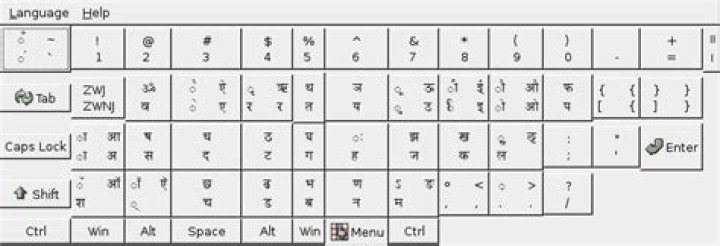 How to type half Hindi character with Hindi (Bolnagri) layout?