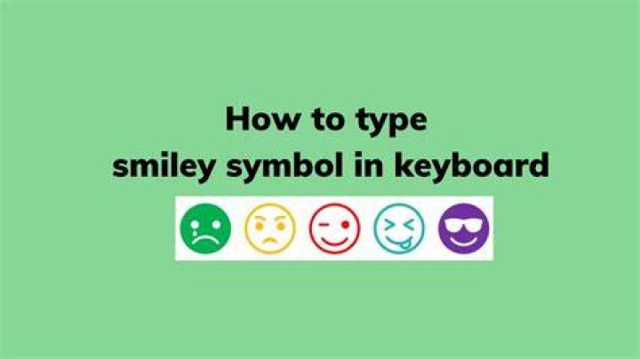 How to type smiley face ASCII☺?