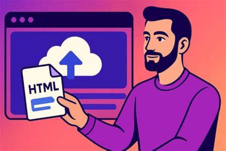 how to upload a file to my server using html