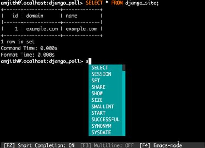 How to use SQL in terminal?