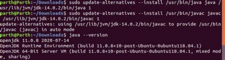 How to use sudo update-alternative for java installation on Ubuntu 18.04?