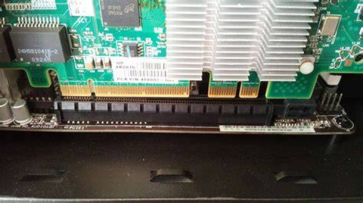 HP NC375i in x16 slot