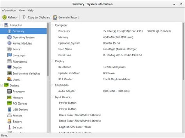 hwinfo replaced with ... what?