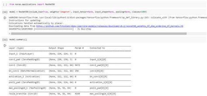 I am not able to import resnet from keras.applications module