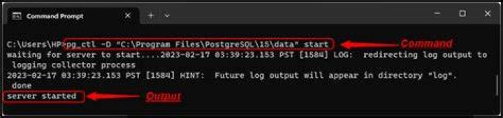 I can't start server PostgreSQL 11: 