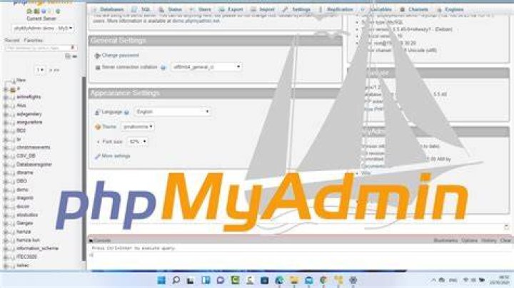 I can not find my phpmyadmin share