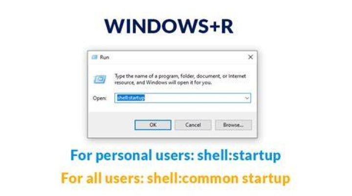 I don't have a startup folder