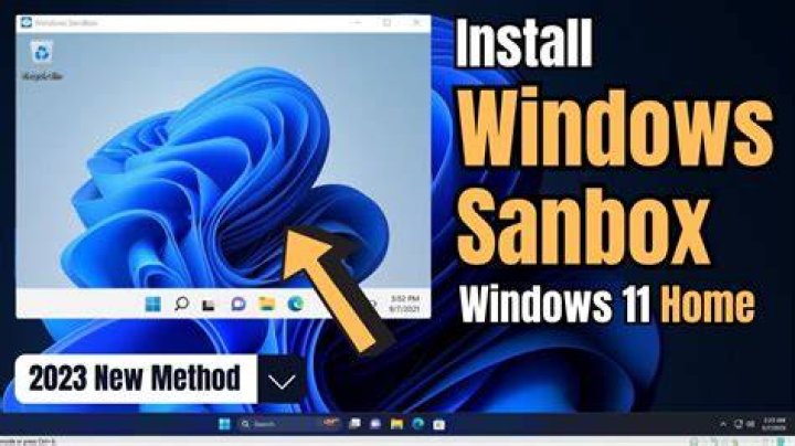 I tried to install windows sandbox on windows 11 home, when I open it it says 