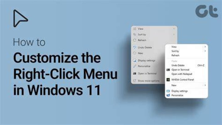 Image of right-click menu