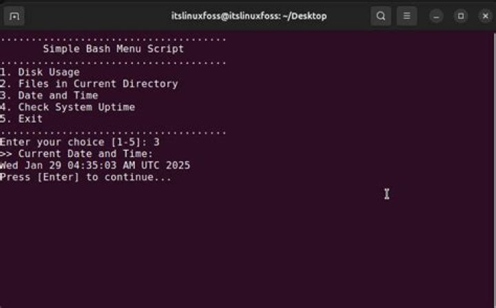 In a bash script what does a dot followed by a space and then a path mean?