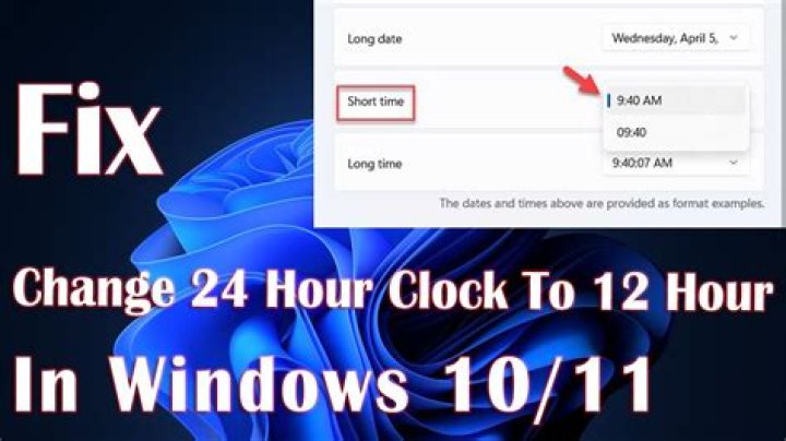 In Ubuntu 17.10 and later how do I change the clock to a 12 hour format?