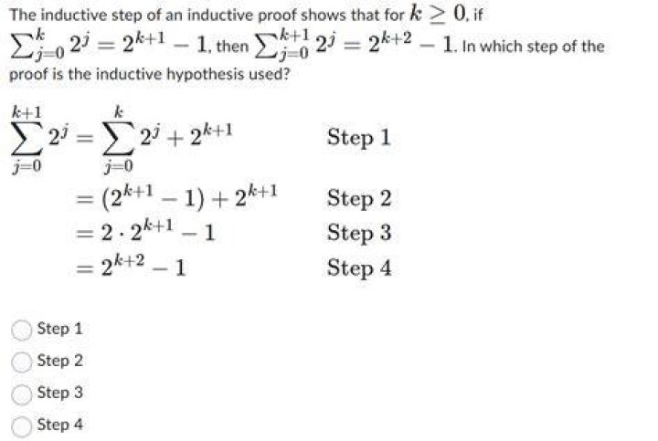 Inductive step