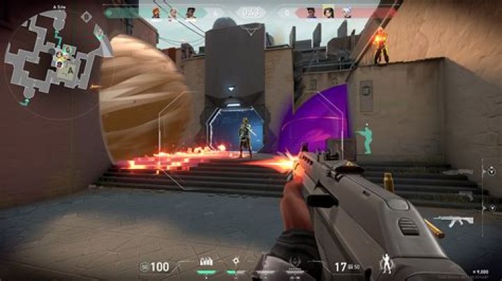 In-game screenshot of the supposed location of the 'Wind Stone'