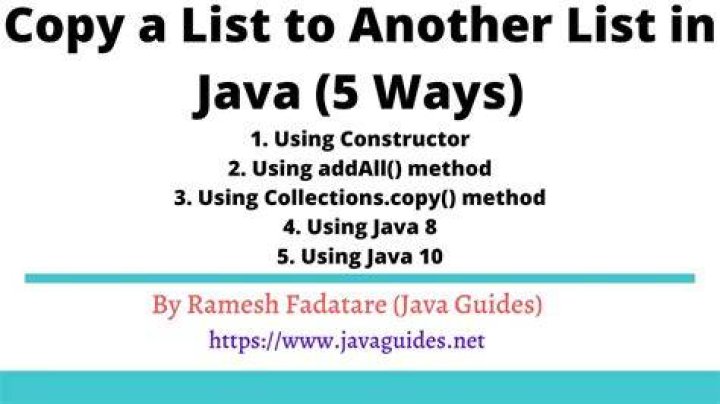 Inserting one list into another list in java?