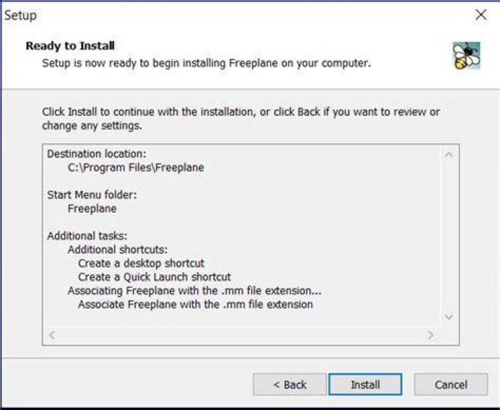 Install freeplane