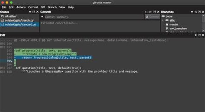 Install git-cola
