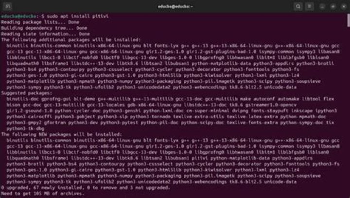 Install pitivi
