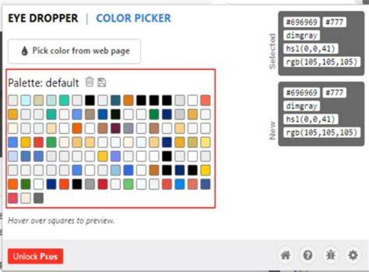 Instant Eyedropper color picker tool