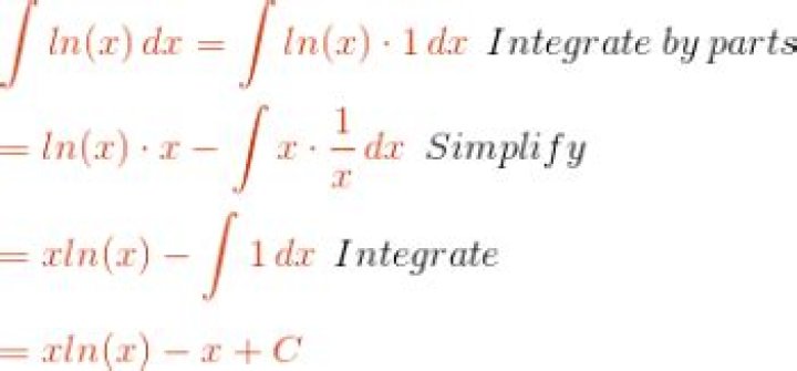 Integral $\int_{0}^{1}\ln x \, dx$