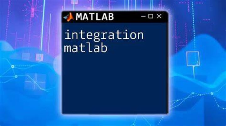 Integration with discrete data - Matlab