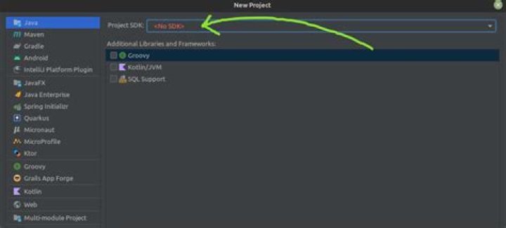 IntelliJ Idea not able to detect Java JDK Path