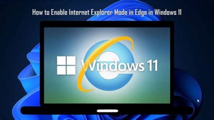 Internet Explorer Mode in Microsoft Edge in Windows 11