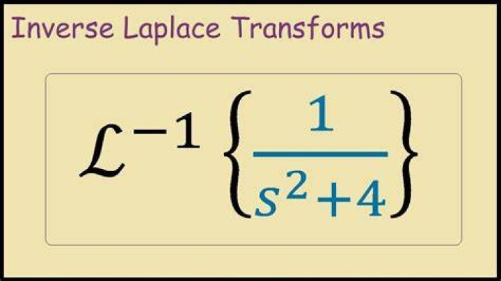 Inverse Laplace Transform of s/(s+1)