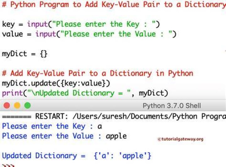 Is it possible to add <key, value> pair at the end of the dictionary in python
