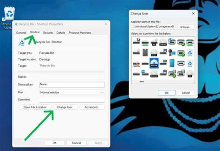 Is it possible to change the icon of a MS-DOS bat file?
