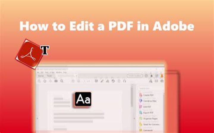 Is it possible to edit a PDF file directly?