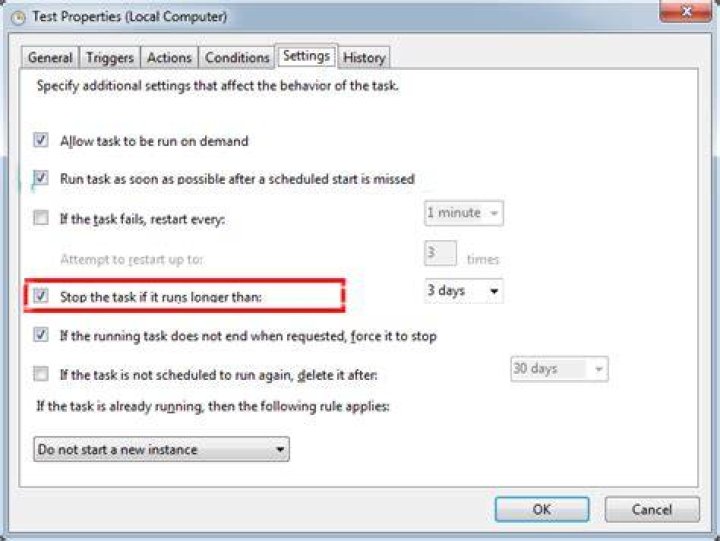 Is it possible to modify (or create) an scheduled task in Windows command-line to disable 
