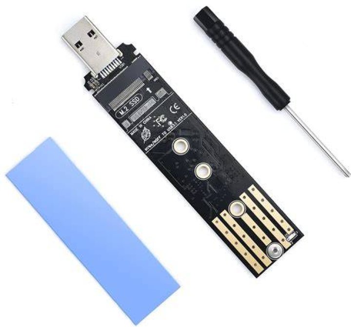 Is it possible to use an M.2 to USB adapter designed for SSD with a WiFi card?