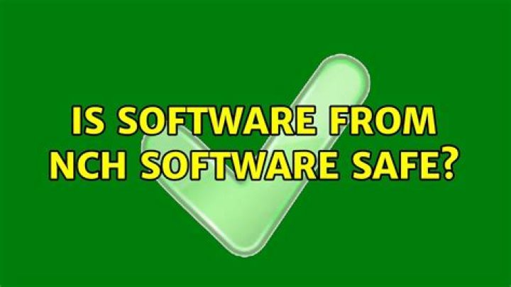 Is software from NCH Software safe? [closed]