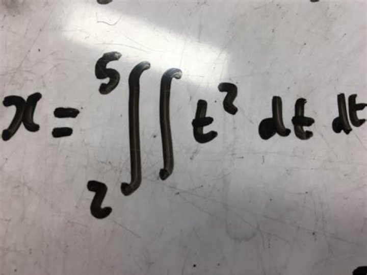 Is there a better notation for integrating twice?