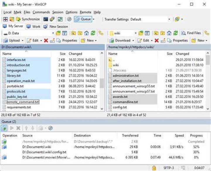 Is there a tool like WinSCP for MacOS? [closed]