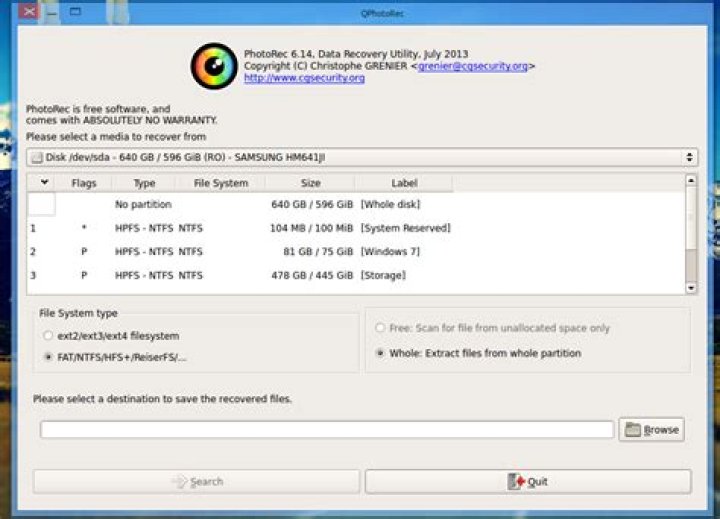 Is there a usable GUI version of Photorec or Testdisk?
