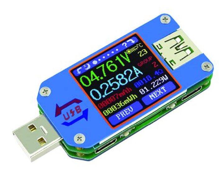 Is there a USB power consumption meter?