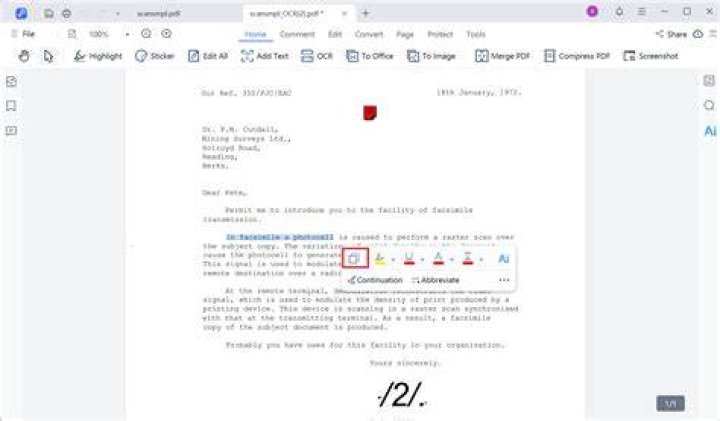 Is there an efficient way to copy text from a PDF without the line breaks?