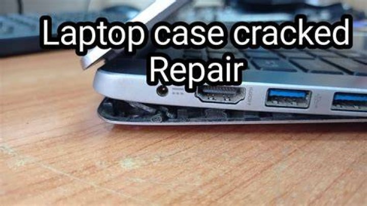 Is there any way to fix this crack in my laptop