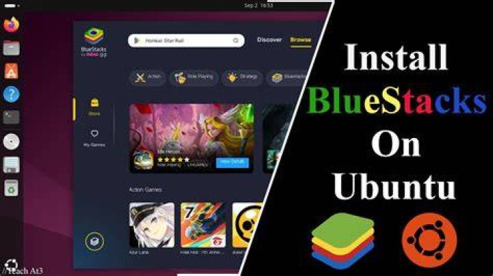 Is there something like bluestacks for linux / ubuntu? [duplicate]