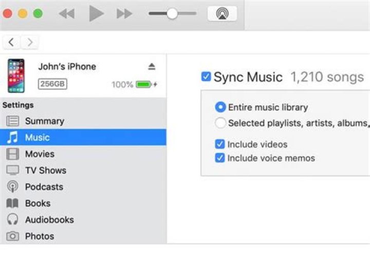 iTunes to synchronize ipod shuffle