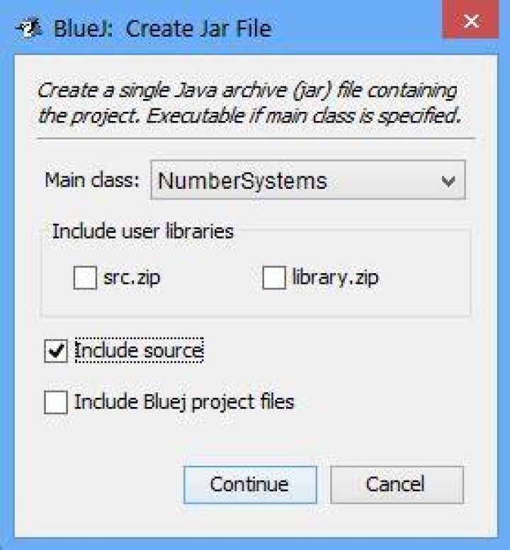 Java creating .jar file