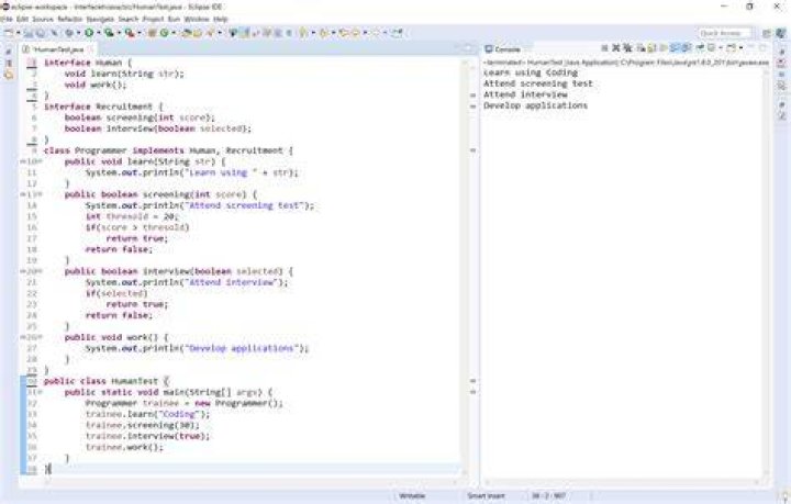 Java Interface