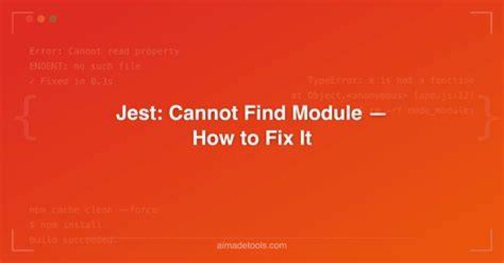 Jest gives `Cannot find module` when importing components with absolute paths