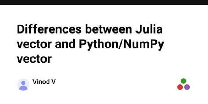 Julia equivalent of Python numpy 