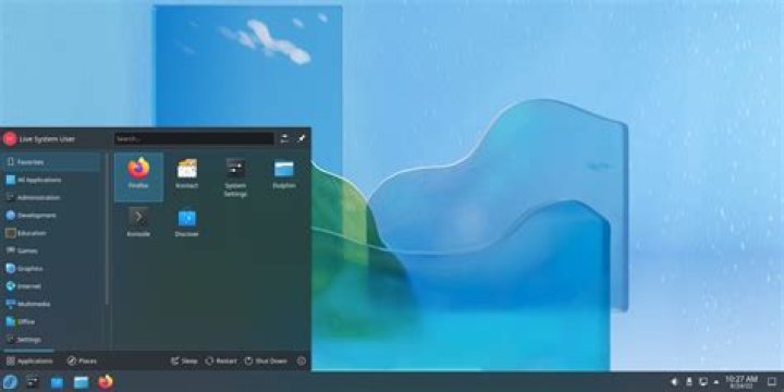 kde-plasma desktop environment