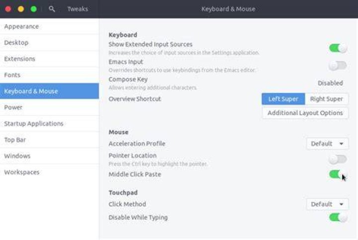 Keyboard shortcut to settings in ubuntu 17.10/18.04?