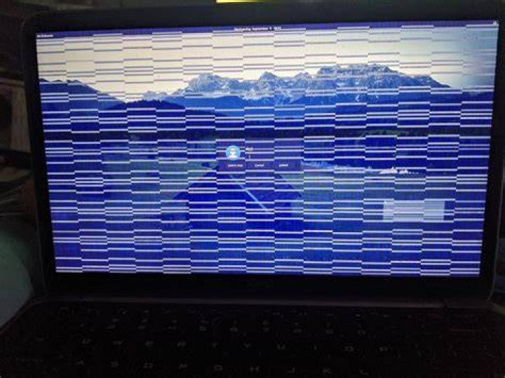 Laptop lcd freezes and fades white sometimes (or short horizontal lines on black background), does this indicate a problem with the LVDS cable?